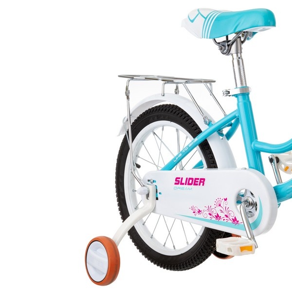 Велосипед двухколесный SLIDER, 14", синий