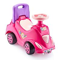 Машина-каталка Cool Riders принцесса, с клаксоном, розовая
