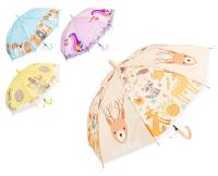 Зонтик детский (полуавтоматический), диаметр 100 см, 4 цвета в ассортименте