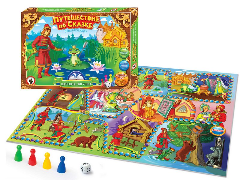 Игра настольная "Царевна лягушка"