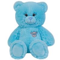 Игрушка мягкая "Медведь" 65 см (сидя 40 см), цвет: голубой (серия Color Bear)