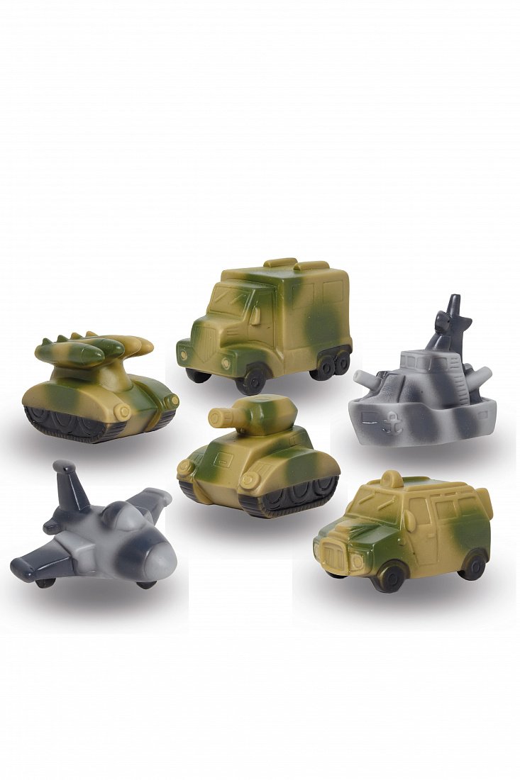 Игрушка из ПВХ "Набор Военная техника"