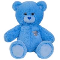 Игрушка мягкая "Медведь" 65 см, цвет: синий (серия Color Bear)