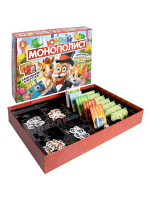 Игра настольная "Юный Монополист", в/к