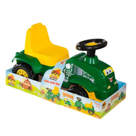 Игрушка DeDe Трактор-каталка, зеленый