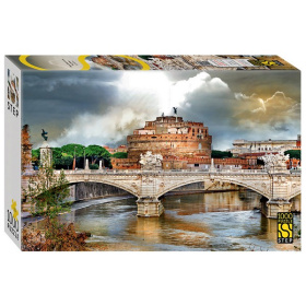 Мозаика "puzzle" 1000 "Замок Святого Ангела, Рим, Италия"