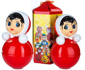 Неваляшка "Девочка", 36 см