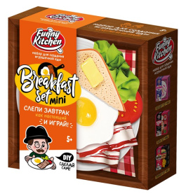 Игрушка для детей старше 5 лет - наборы модели «Slime Лаборатория» Funny Kitchen Breakfast set mini