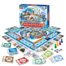 Игра настольная «Всемирная монополия»