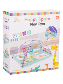Мягкий игровой коврик для малышей с бортиком