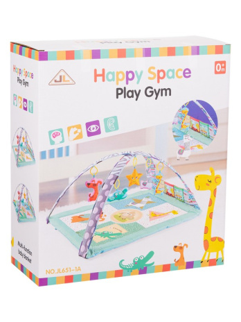 Мягкий игровой коврик для малышей с бортиком