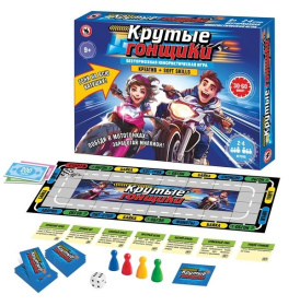 Настольная игра "Крутые гонщики"