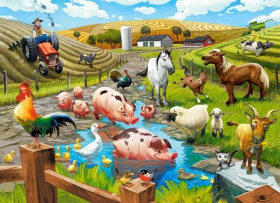 Puzzle-70 "Жизнь на ферме"