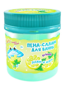 Пена-слайм для ванны детская 150 мл, ЛАЙМ И МЯТА (Друзья Баффи)