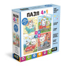 Набор.4в1. Baby Games. 4-6-9-12Эл. Миша путешественник в/к