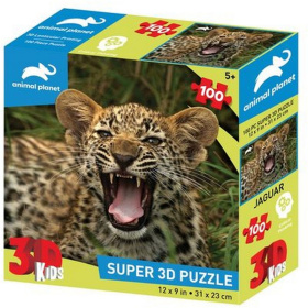 3D Puzzle-100 "Маленький ягуар. "Little Jaguar"