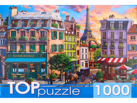 TOPpuzzle. ПАЗЛЫ 1000 элементов. Старый Париж,