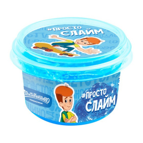 Слайм с товарным знаком SLIME, Простоквашино синий