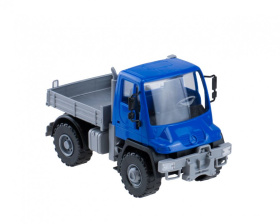 Самосвал бортовой Мерседес "Unimog U 500" (Синий)