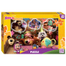 Мозаика "puzzle" maxi 24 "Маша и Медведь"