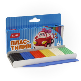 Пластилин Детский 6 цветов