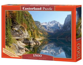 Puzzle-1500 "Озеро Госауси, Австрия"