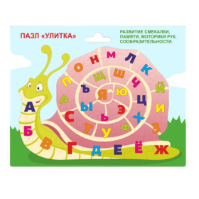 Пазл Улитка 27*19см