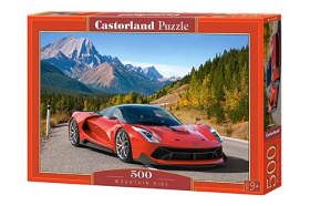 Puzzle-500 "Суперкар в горах"