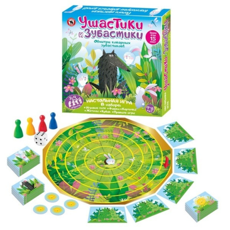 Настольная игра «Ушастики и Зубастики»