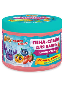 Пена-слайм для ванны детская серии "С сюрпризом" ТМ "Baffy"