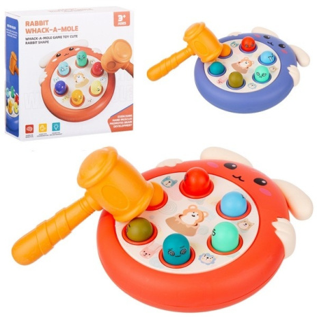 Набор "Развивающий игровой центр" игра с молоточком, 2 цвета в ассортименте
