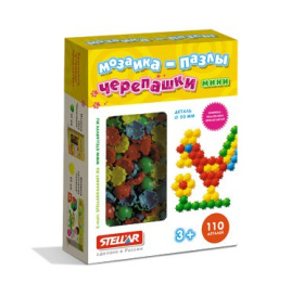Мозаика пазлы "Черепашки" 110 деталей