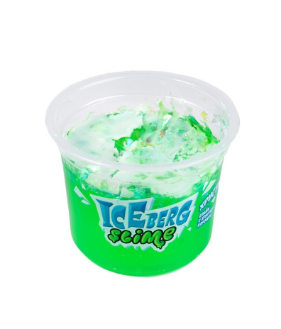 Слаймы с товарным знаком SLIME. Slime Iceberg зеленый