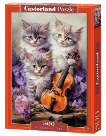 Puzzle-500 "Музыкальные котята"