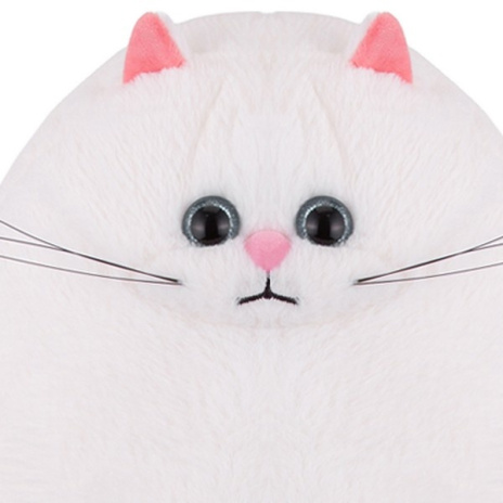 Мягкая Игрушка RELANA, Котик белый, 35 см