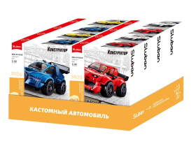 Конструктор "Кастомный автомобиль" (8 шт. в наборе)