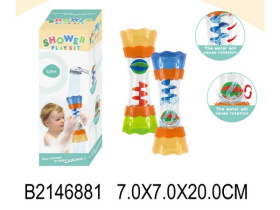Игрушка для купания "Водяная мельница" 2 цвета в ассортименте
