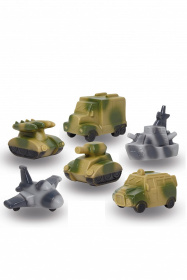 Игрушка из ПВХ "Набор Военная техника"
