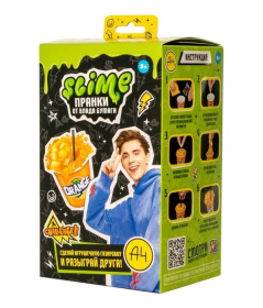 Игрушка для детей модели Slime Лаборатория Пранк Влад А4, Газировка апельсиновая