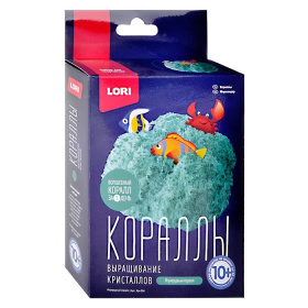 Выращивание кристаллов, Кораллы "Изумрудный коралл"