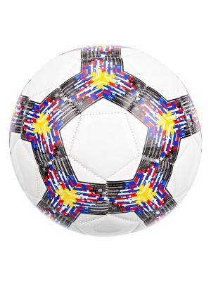 Мяч футбольный EVA, двухслойный, вес 310 гр, 4 цв. в ассорт., диаметр 22 см, 21*17*10 см