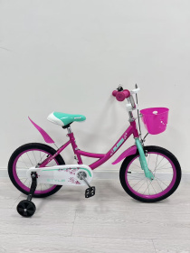 Велосипед 2-х колесный "Slider Style 16" с дополнительными колёсами Велосипед 2-х колесный "Slider Style 16" с дополнительными колёсами