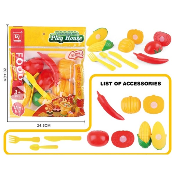 Набор "Продукты", на липучках, 7 предметов