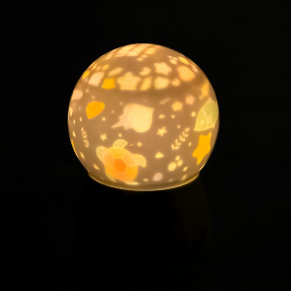 Ночник-светильник "Шар" с функцией проектора, размер: 11*11*17 см, 2 цвета в ассортименте Ночник-светильник "Шар" с функцией проектора, размер: 11*11*17 см, 2 цвета в ассортименте