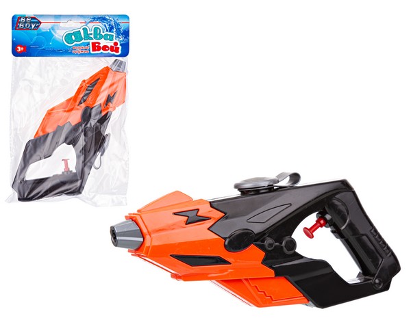 Водяное оружие "АкваБой" в/п, размер игрушки  25*11*4 см, размер упаковки 33*16,5*4см