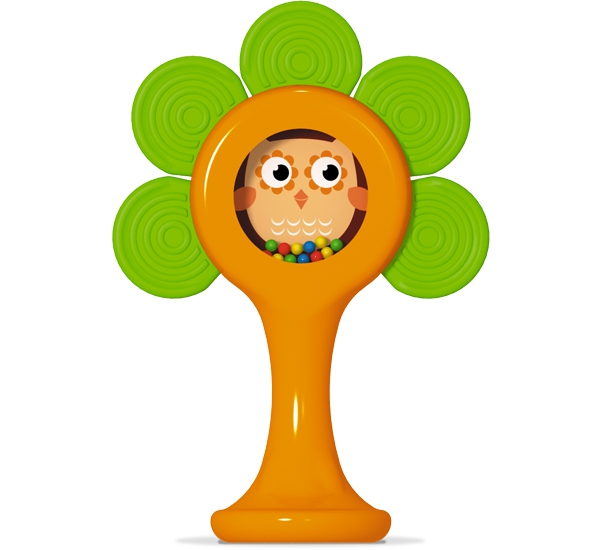 Погремушка  прорезыватель "Лесной домик"