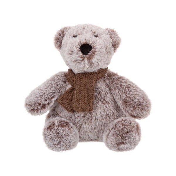 Мишка в коричневом шарфике, 18 см Мишка в коричневом шарфике, 18 см