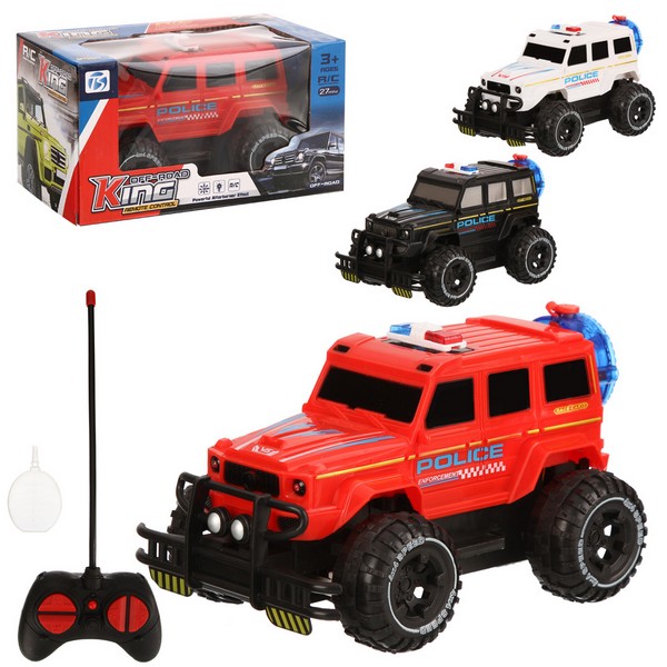 Машинка на пульте радиоуправления, с паром, в ассортименте