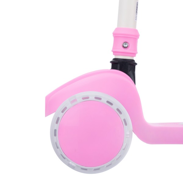 Самокат трехколесный Slider, светящиеся колёса и платформа, руль складной Самокат трехколесный Slider, светящиеся колёса и платформа, руль складной