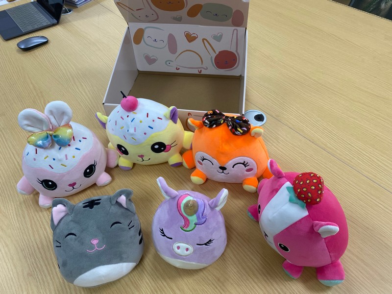 Единорог розовый, 16 см